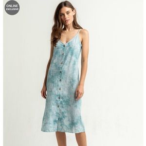 NWT Roxy Wild Tie Slip Dress